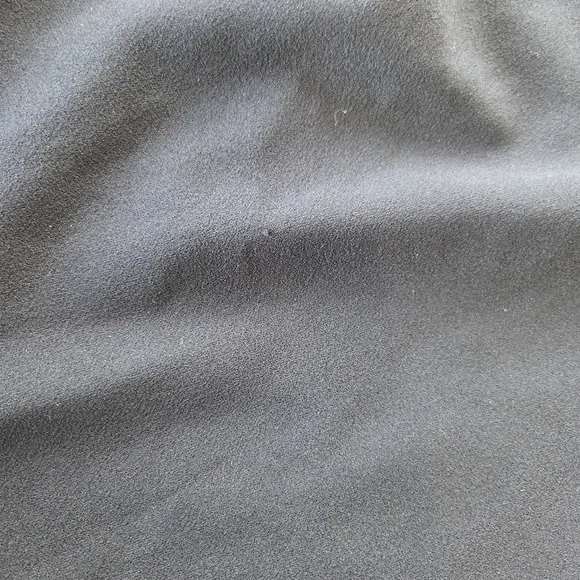 ‼️3/$30‼️Calvin Klein Tie-Neck Scuba Crepe Dress Womens 2 Navy High Neck Zip - Picture 13 of 16